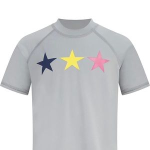 Kanu Surf Girls' Jade UPF 50+ Sun Protective Rashguard Swim Shirt 2T